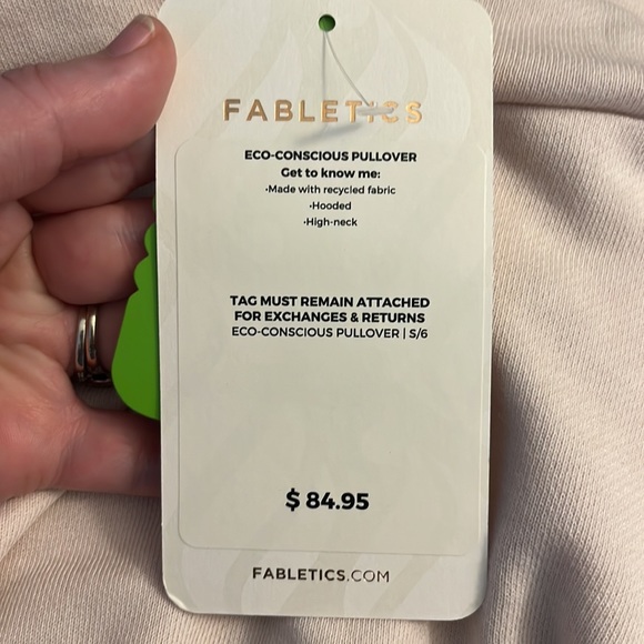 Fabletics eco crop hoodie - Picture 4 of 5